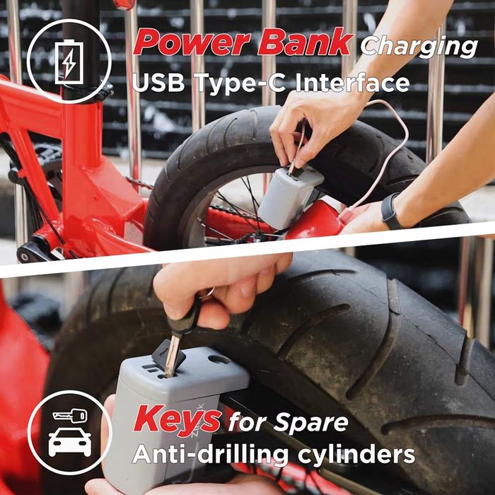 ZiiLock X Smart Bike Lock - antifurt bicicleta/incuietoare smart