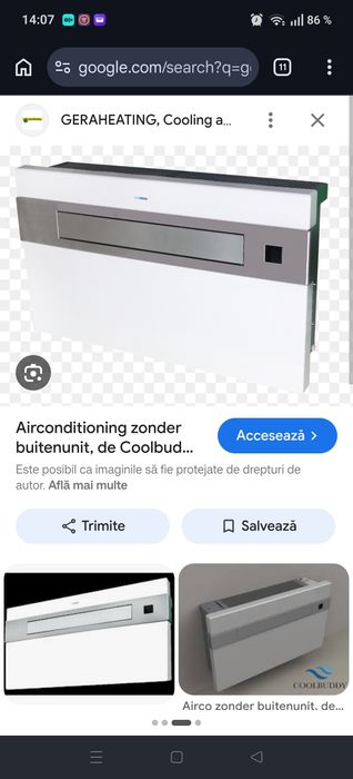 Aer conditionat monobloc fara unitate exterioara Geraheating( Ac)