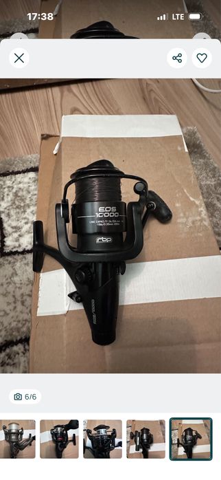 Mulineta pescuit daiwa ,okuma.fox