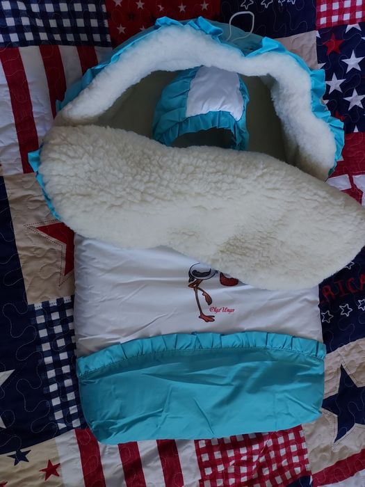 Конверт для прогулок, выписки из роддома