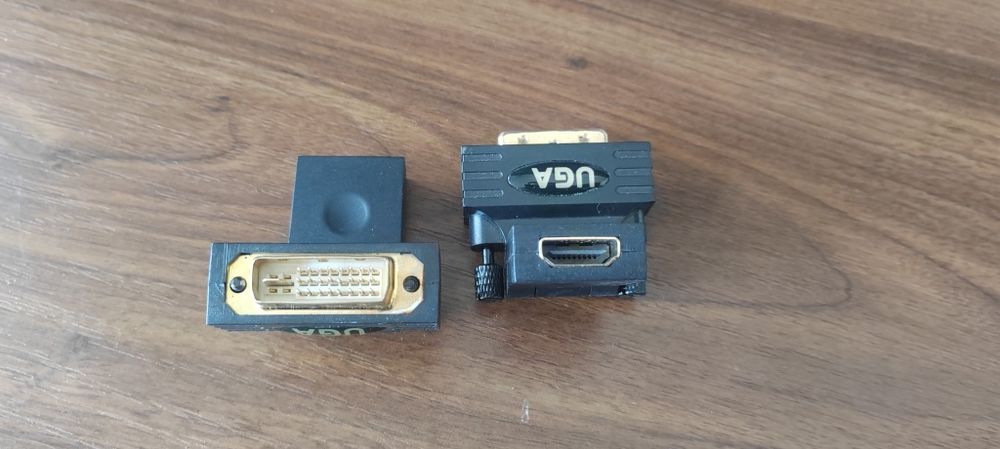 Set 2x Adaptor DVI-I la HDMI – flexibil