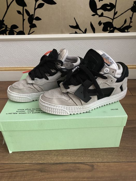 Off-White Suede Low-top Sneakers - Marime 36 IT