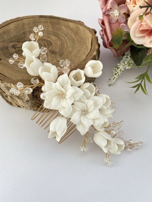 Аксесоар за коса за булка