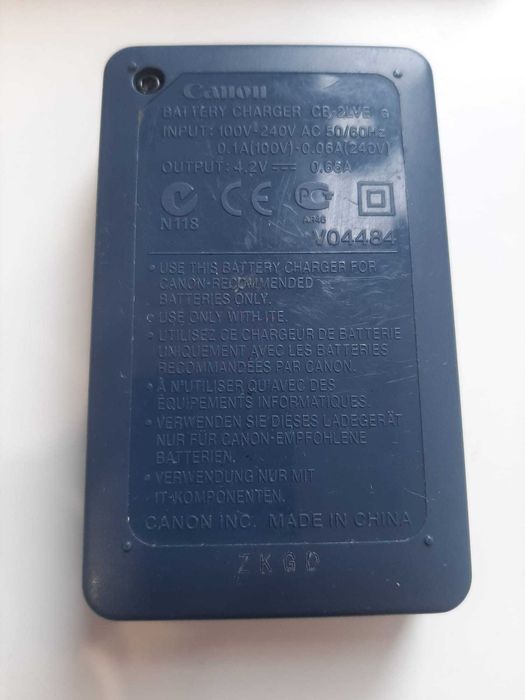 Incărcător original CB-2LVE G pentru acumulatori de camere foto Canon