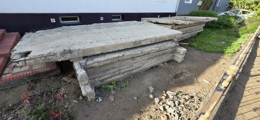 Бетон гараж, + плита