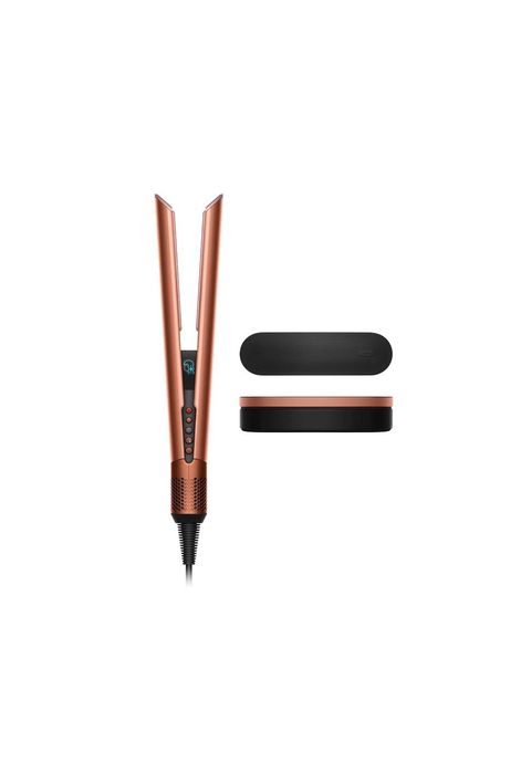 Dyson Airstrait HT01 Amber Silk Сешоар и преса за коса, 1600W