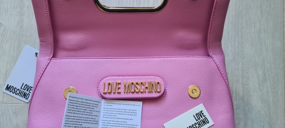 Geanta Love Moschino, roz