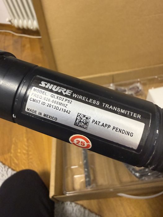 Microfon Shure Qlx D original nou