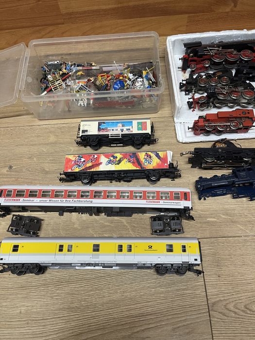 Locomotive ho metalice piese trenulet vagoane figurile ho