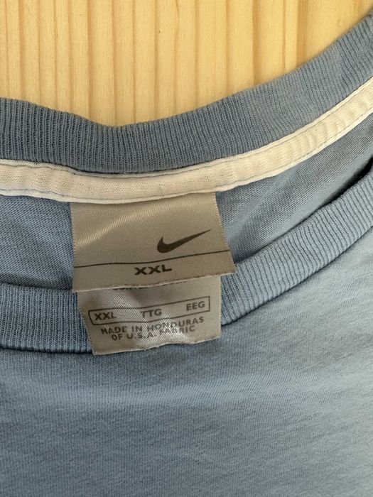 Tricou Nike Vintage Bărbați – Stare Foarte Bună – Mărimea XXL Bleu / Albastru Deschis