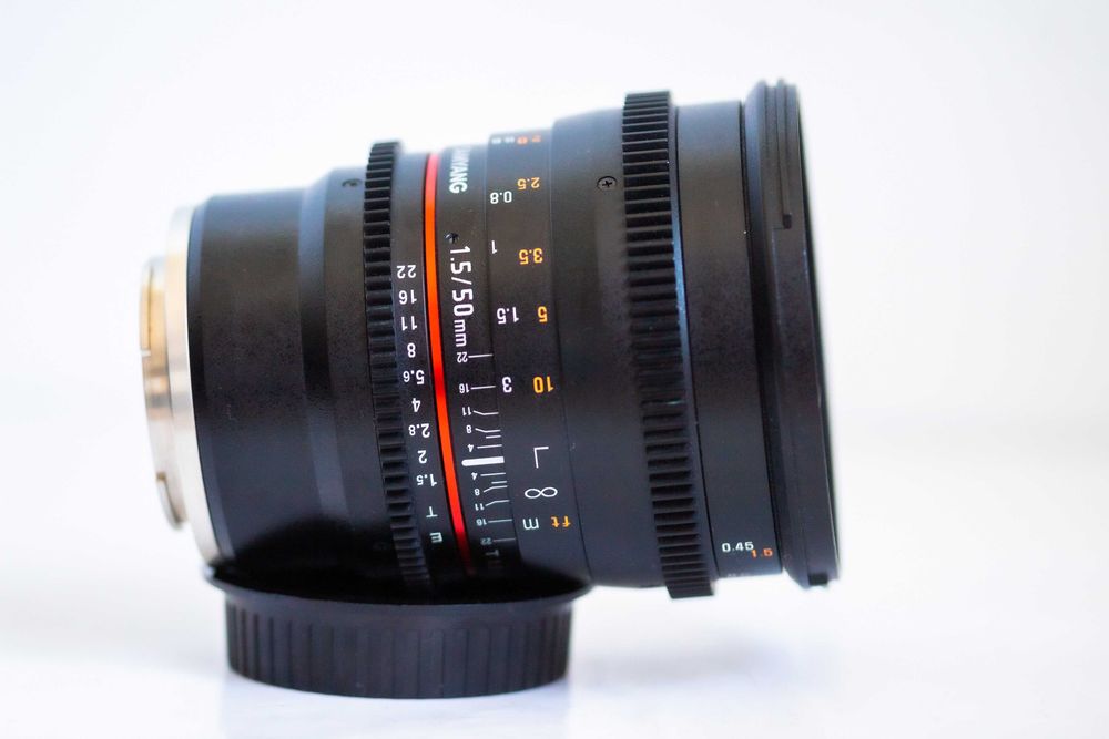 Obiectiv Cinematic SAMYANG 50 mm t 1.5 IF AS UMC VDSLR MK II - SONY FE