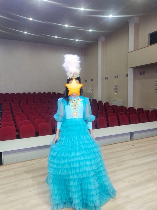 Қазақша сахналық көйлек  11-12 жасқа