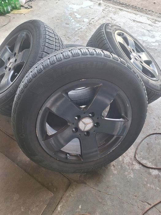 Jante mercedes cu cauciucuri 205 60 R16