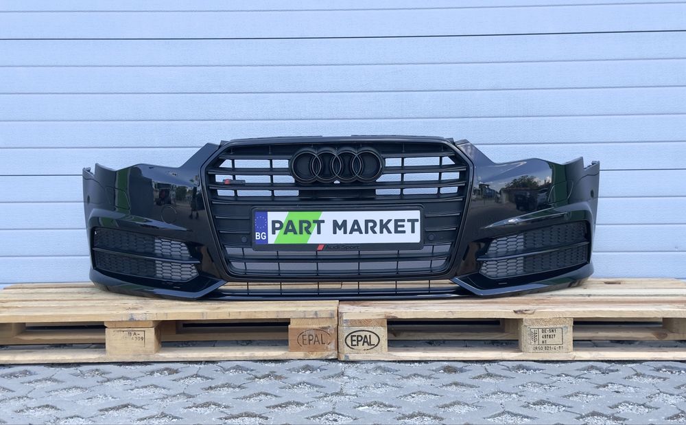 Предна броня AUDI A6 C7.5 S Line Фейслифт 4G0807437AB