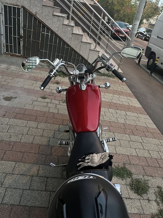 Suzuki Intruder VS800 1992 cruiser, Vtwin, Michelin Commander 3, 39400 mile, genti