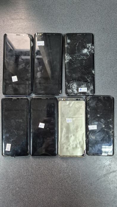 lot telefoane defecte samsung s9, s9+ de piese , de reparat