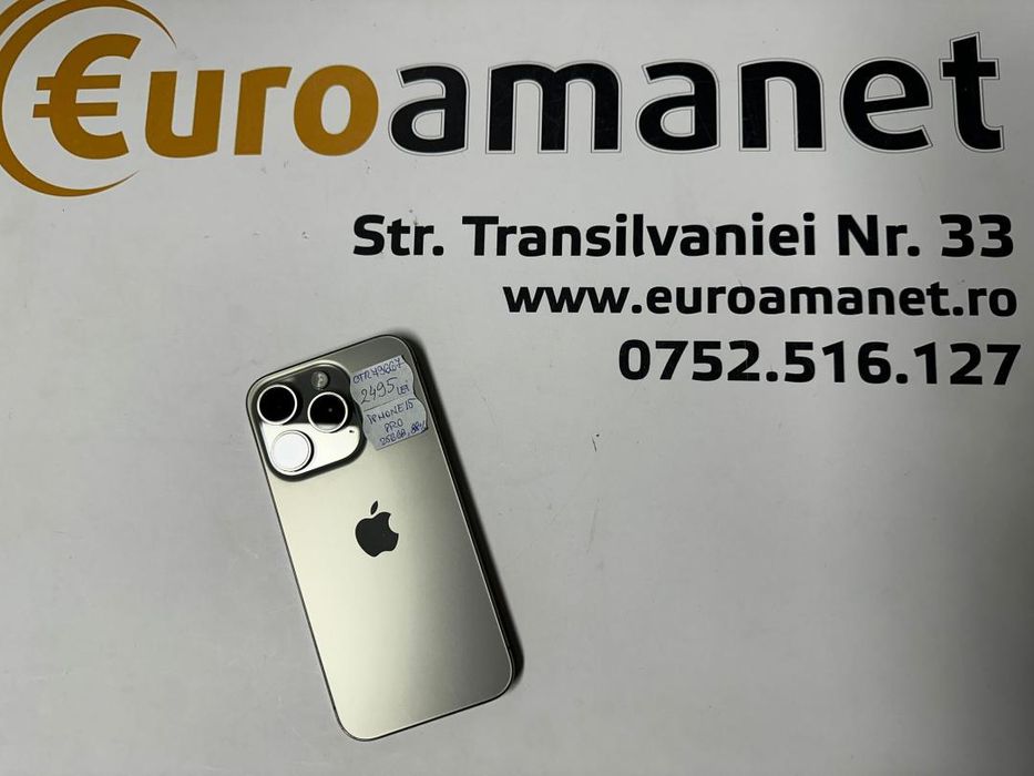 Iphone 15 Pro, 256GB, Bat.88% -T-