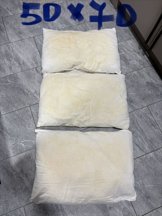 Продам подушки  пуховые и диванные