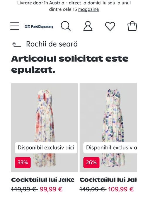 Rochie Jake's Coktail originală