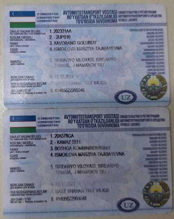 Samasval Kamaz yaxshi xolati