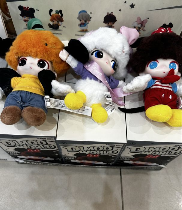 Мики Маус Лабубу винилови фигури/Mickey mause vinil plush