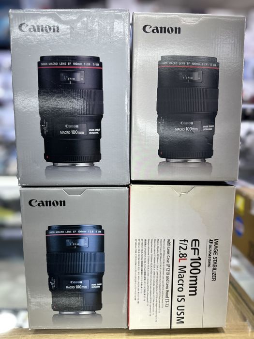 Canon EF 100mm Macro F 2.8 is usm