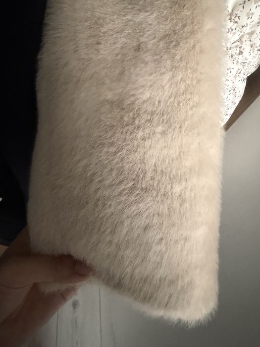 Шуба из эко меха