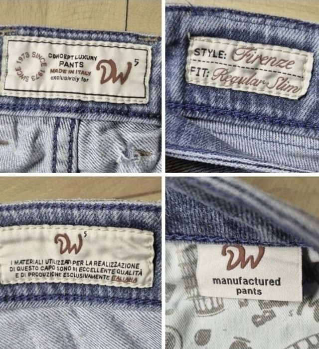 Blugi Handmade Lux DW5, Bărbați - Model: Firenze - W33