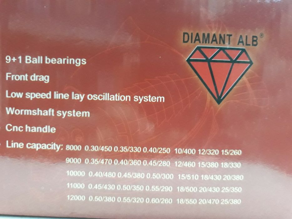 Дънна Макара Diamant 8000
