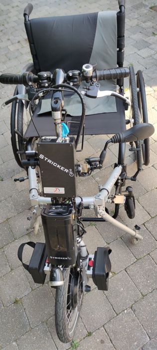 Modul de tracțiune electric STRICKER pentru scaun rulant – Made in Ger