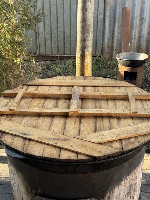 Казан ошак  газ баллон