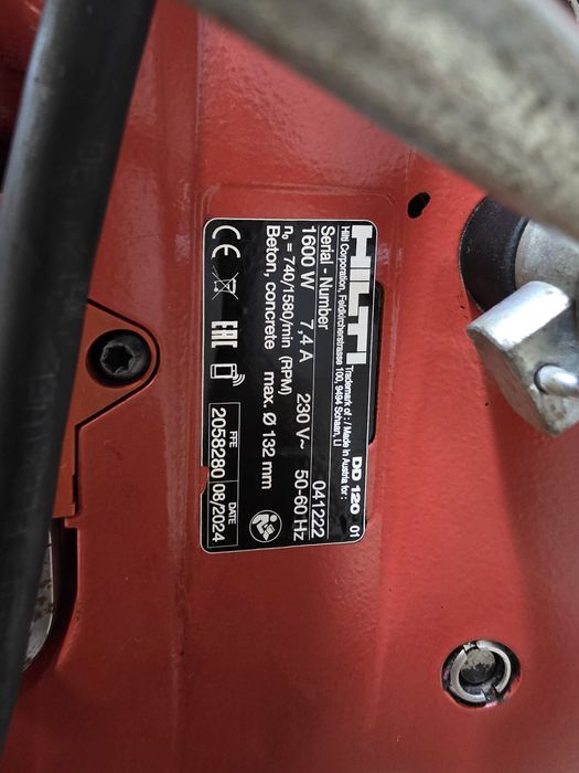 Masina de carotat Hilti Carota Hilti DD 120