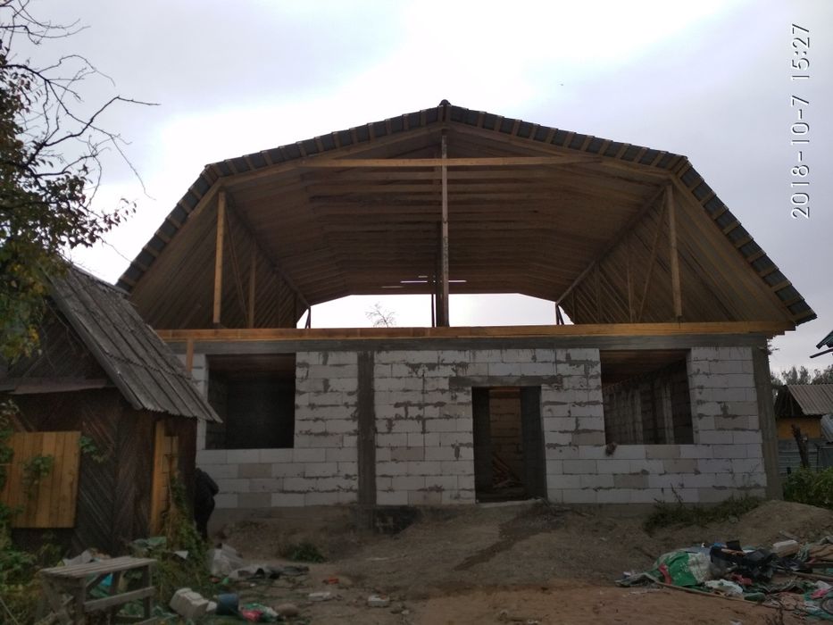 Крыша, кровля, монсарл