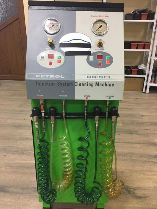 Машина за почистване на дизелови,бензинови инжектори ( дюзи)и DFP филт