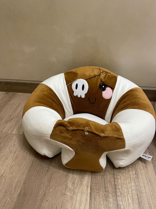 Детски мек пуф с облегалка