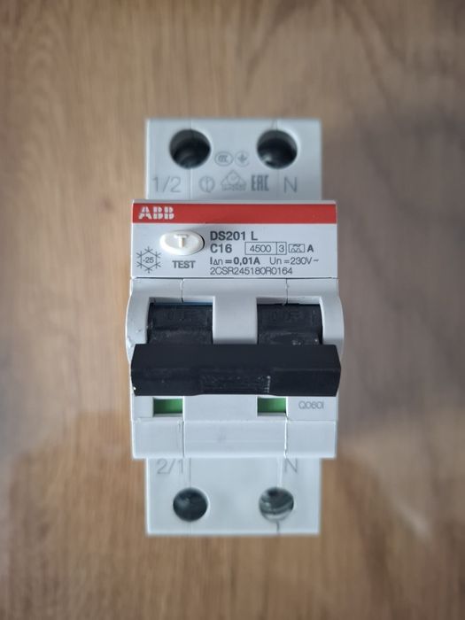 RCBO ABB C16 tip A  10mA