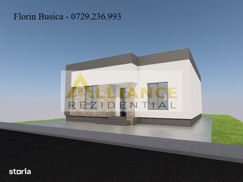 Casa individuala parter ~ 4 camere 2 bai ~ teren 469mp