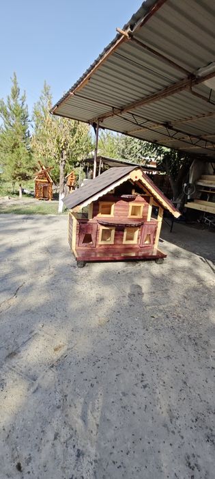 для Гусей, Лебедей, уток домик на плаву. Скворечники, будки, вольеры