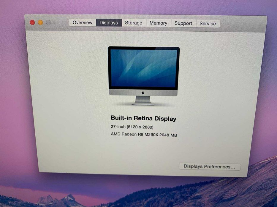 Imac 27 " 5K, late 2014 с проблем