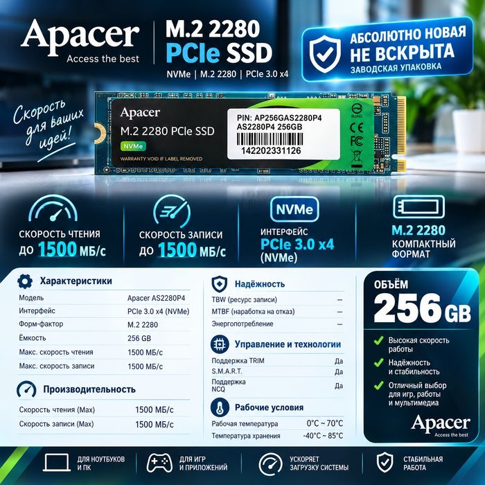 SSD (SATA и M.2)