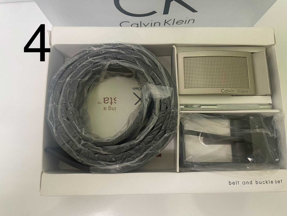 Нови мъжки колани в комплект Calvin Klein