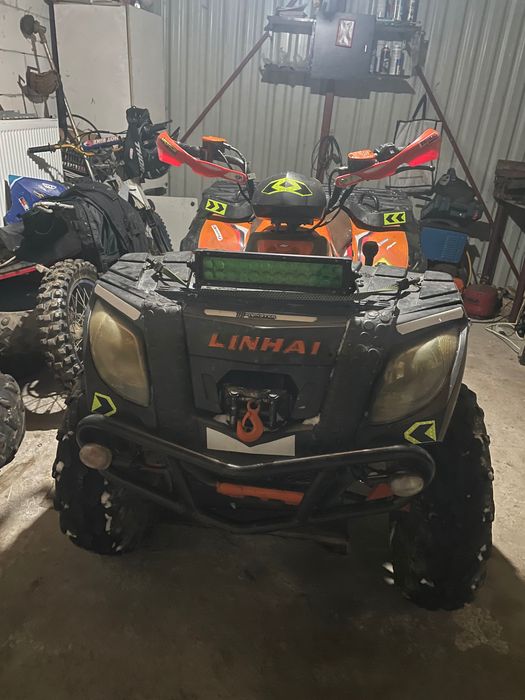 Vând atv linhai 300 4x4