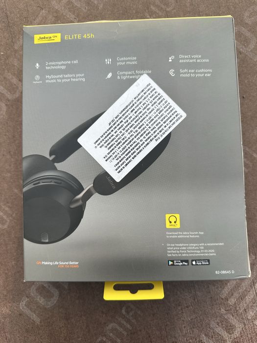 Căști Jabra ELITE 45h wierless