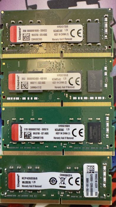 Memorii laptop SO-DIMM DDR3 si 4