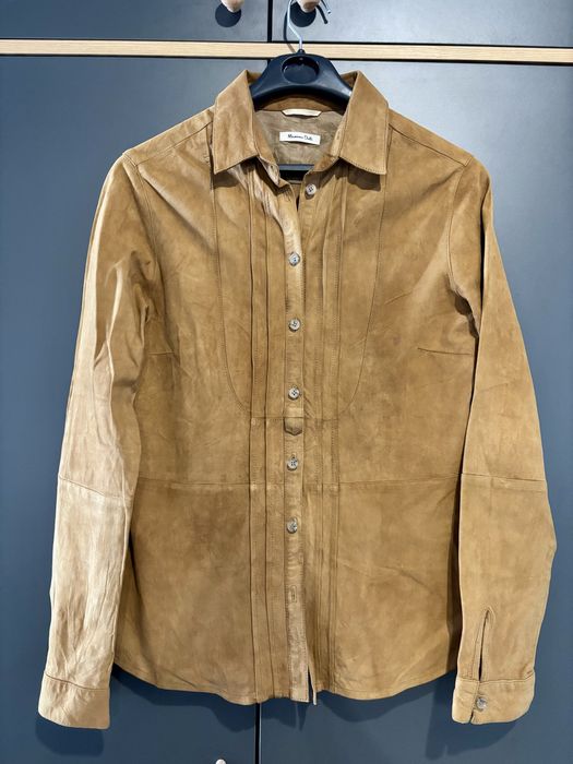 Massimo Dutti дамска велурена риза