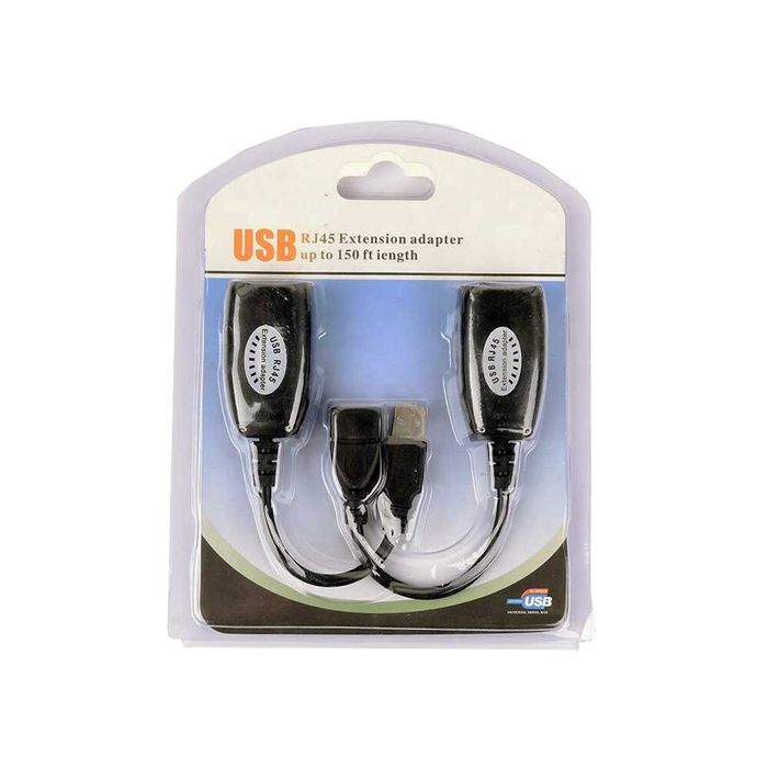 Адаптер удлинитель USB RJ-45 50 м
