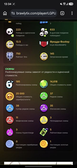 Продаю акк в бравле