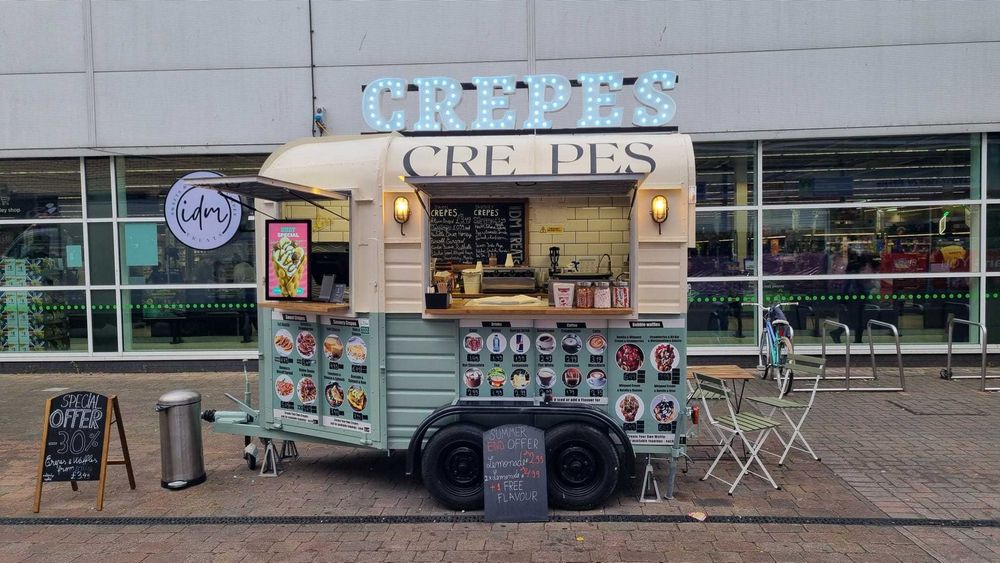 Afacere Completa Rulota Fast Food din Anglia