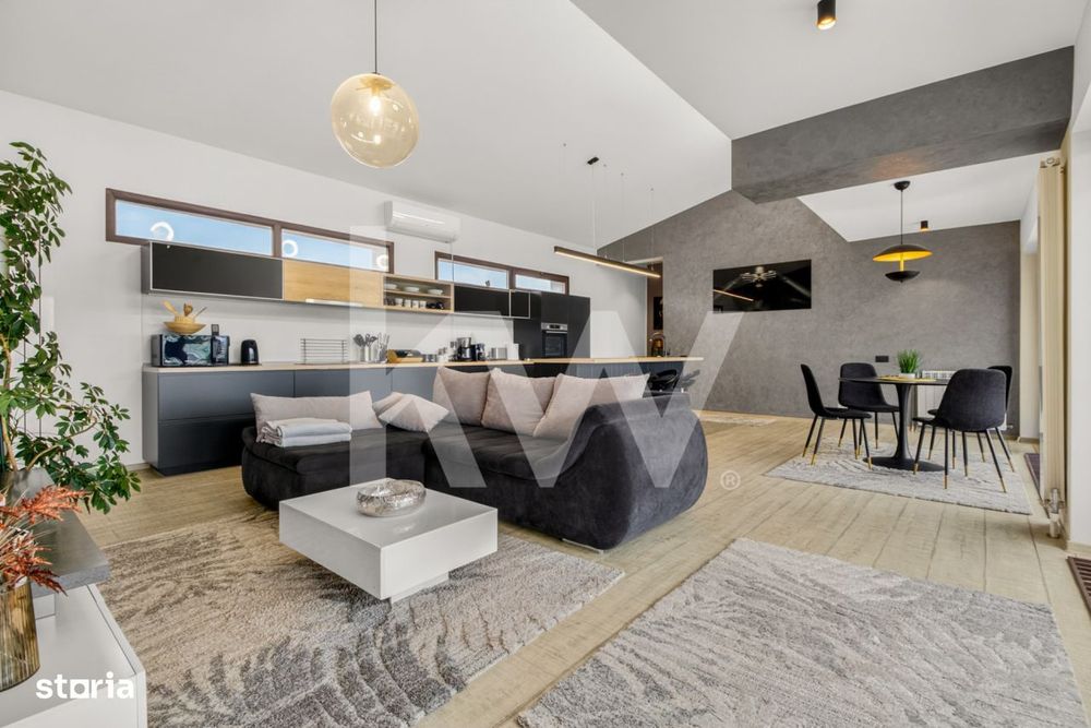 Inchiriere casa moderna cu 3 camere, teren 1450 mp - zona Stupini, Bra