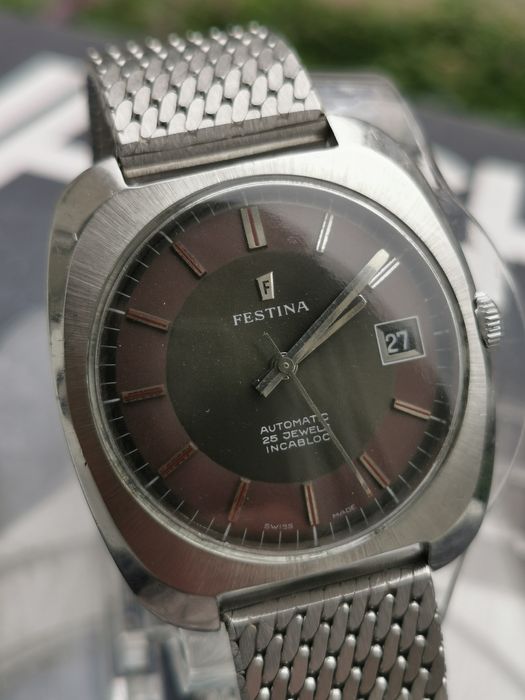 Ceas Festina automatic vintage cadran rar